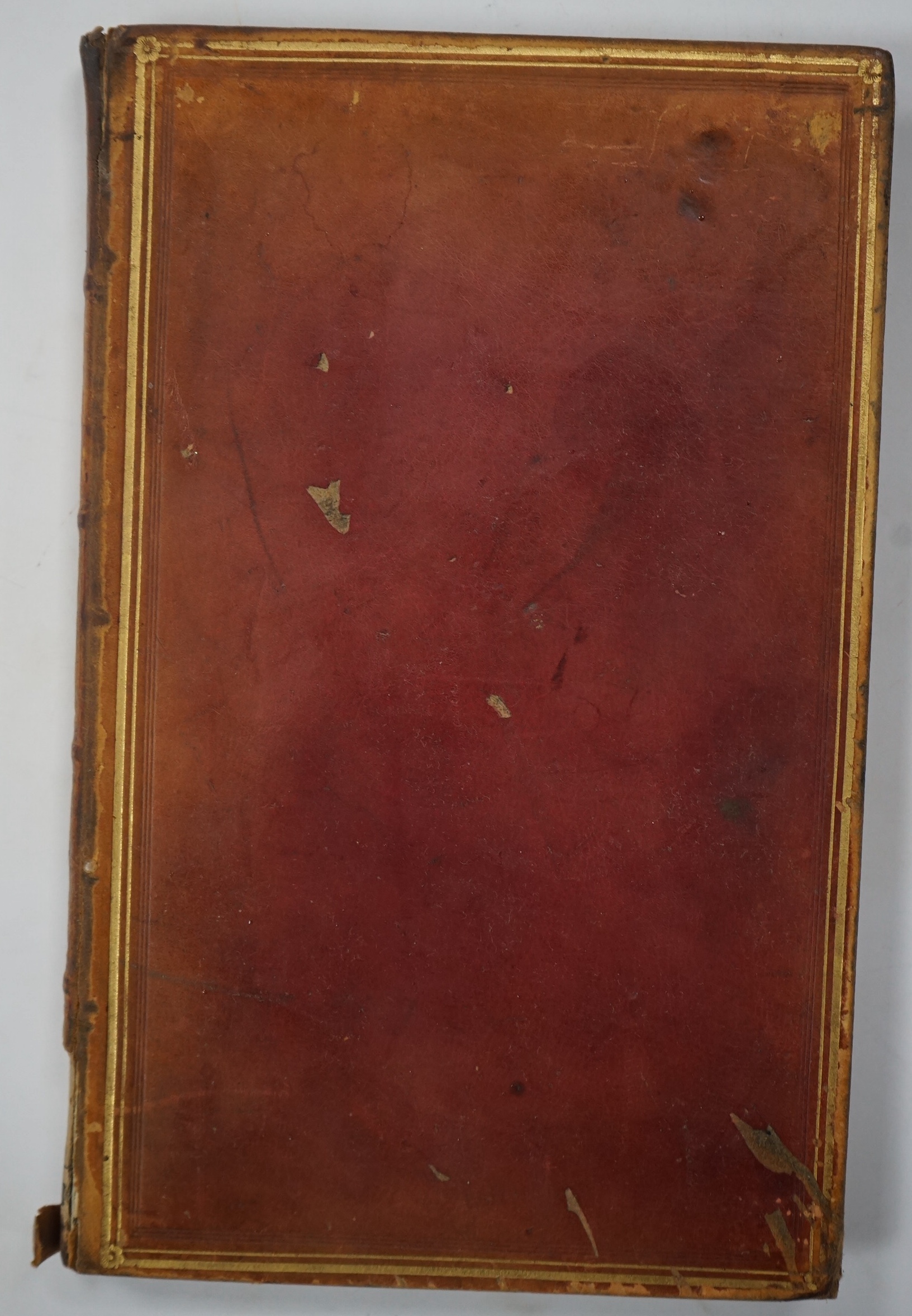 Evans, Arthur Benoni - The Phylactery: A Poem, Longman etc 1836, presentation inscription from the author to Earl Howe, gilt calf with tooled spine